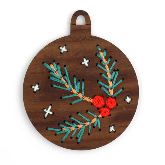 DIY STITCHED ornament kit