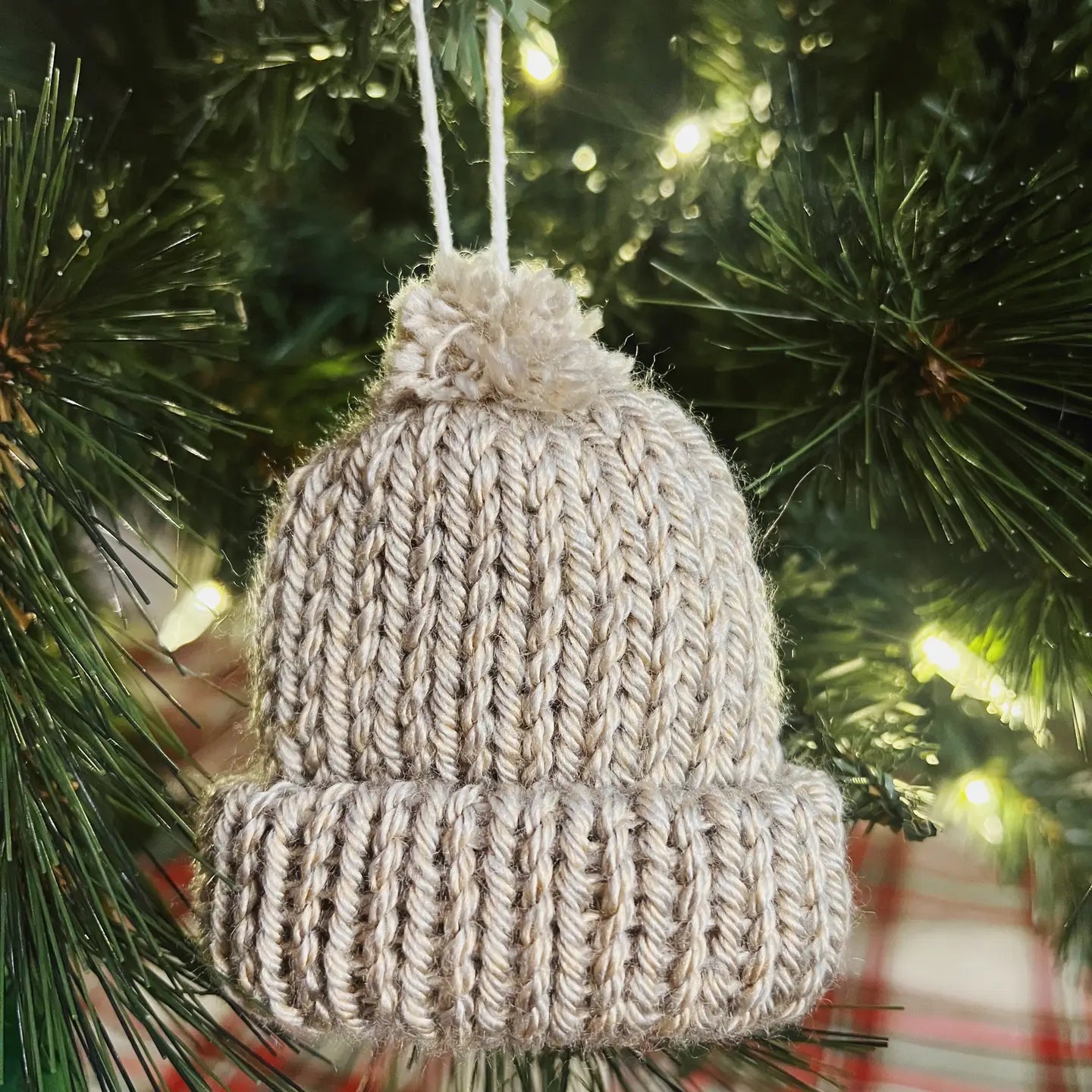 MINI KNIT BEANIE ornament