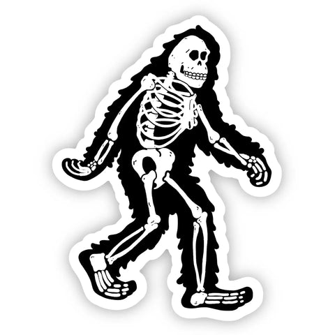 BIGFOOT SKELETON sticker