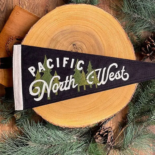 PACIFIC NORTHWEST handmade pennant