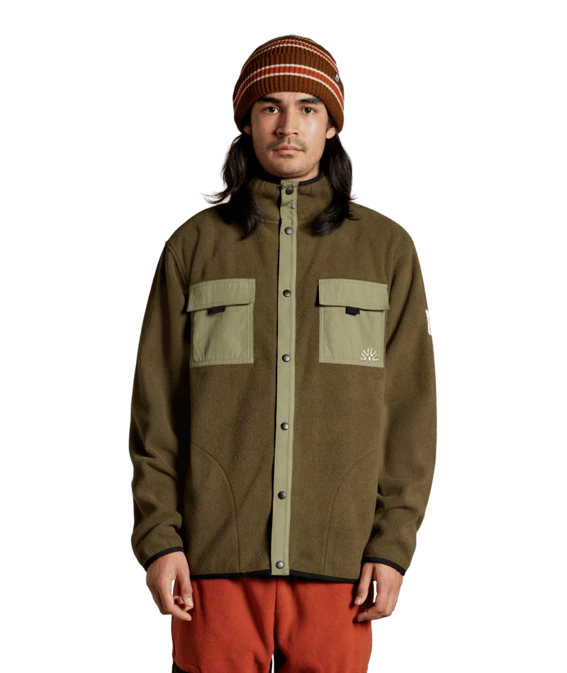 SCOUT fleece button up