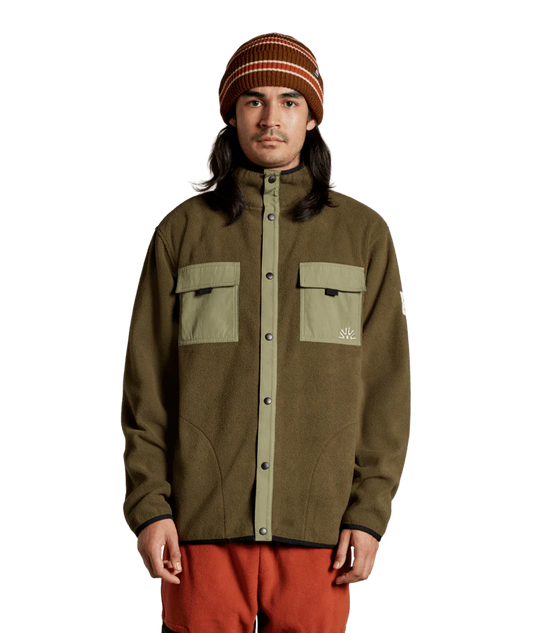 SCOUT fleece button up