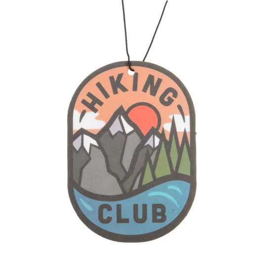 HIKING CLUB air freshener