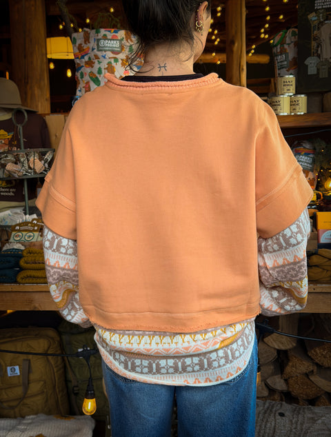 FAIR ISLE layered top