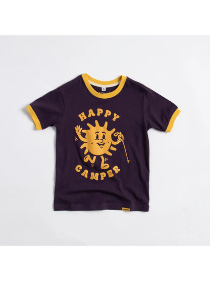 HAPPY CAMPER youth ringer tee