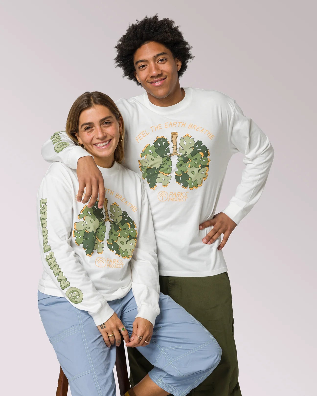 LICHEN BREATHE long sleeve tee