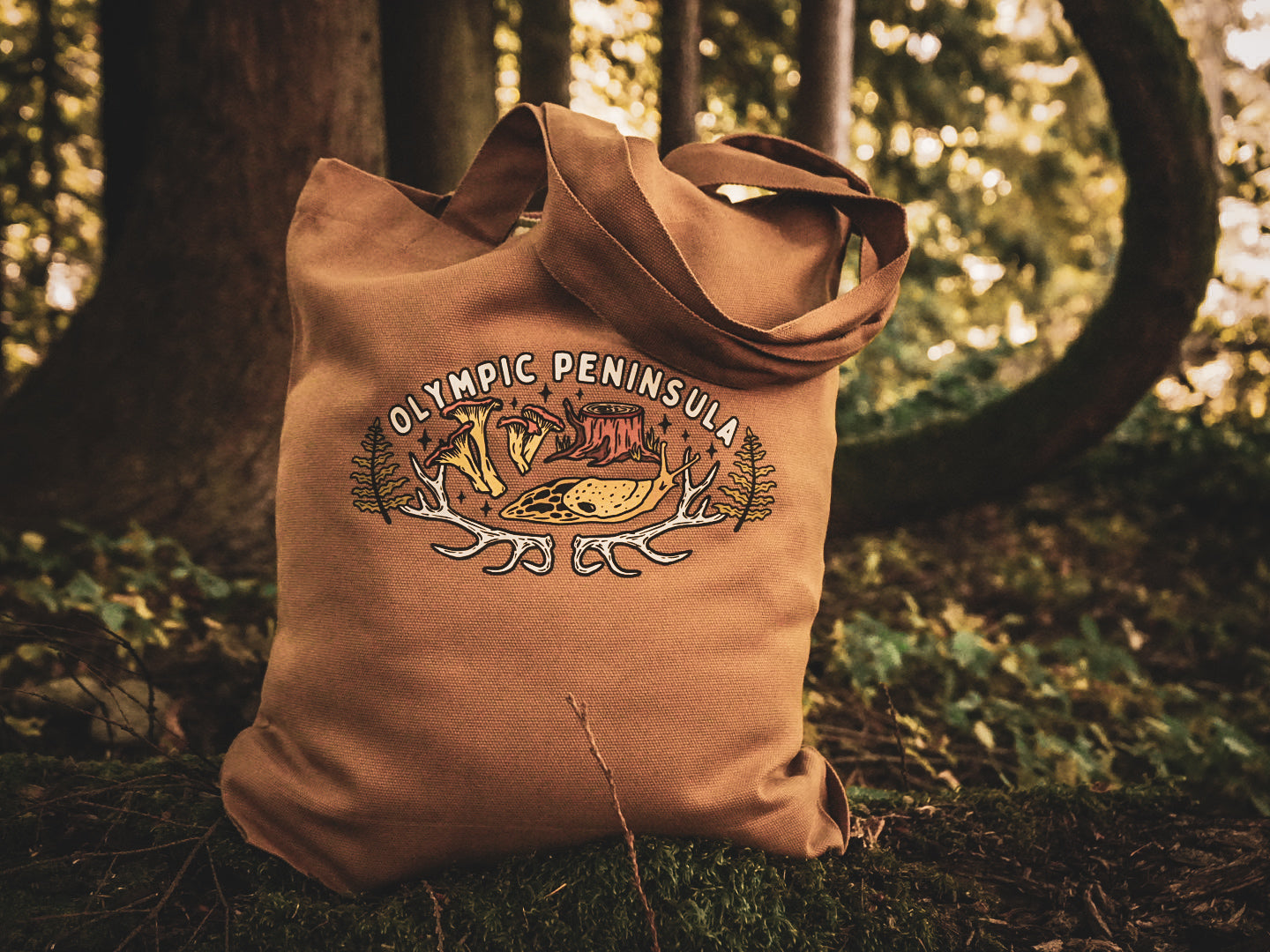 OLYMPIC PENINSULA fall forager tote