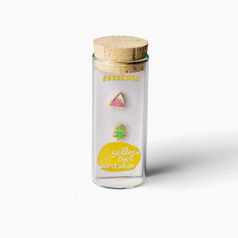 MOUNTAIN & TREE earrings