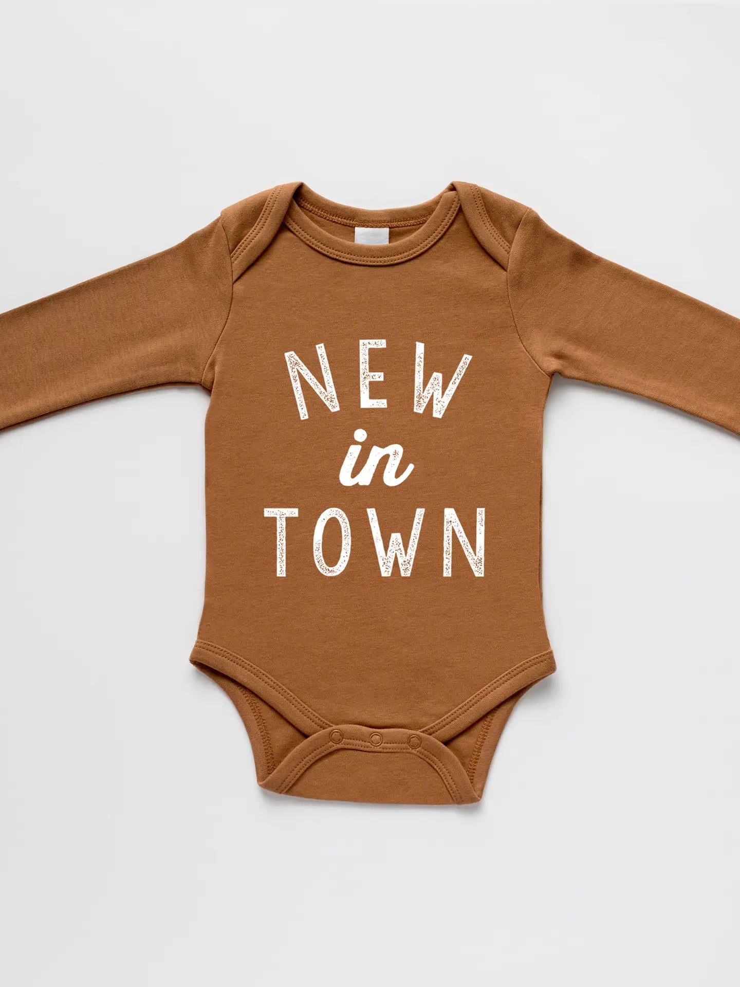 NEW IN TOWN baby bodysuit