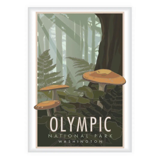 OLYMPIC MUSHROOMS magnet