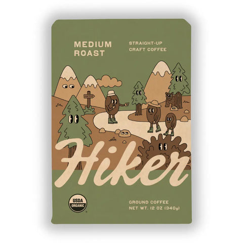 HIKER 12oz. ground coffee