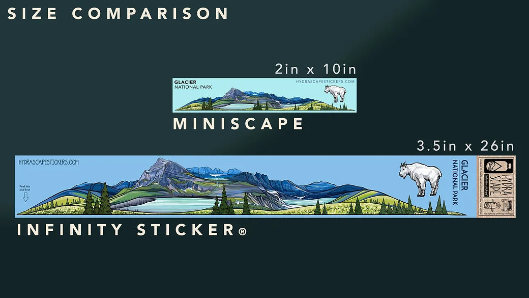 RIVERSCAPE miniscape sticker