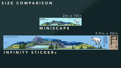 RIVERSCAPE miniscape sticker