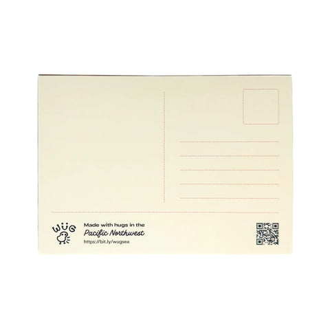 DON'T TREAD ON ME postcard