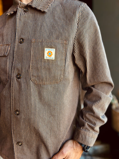 HICKORY stripe shirt