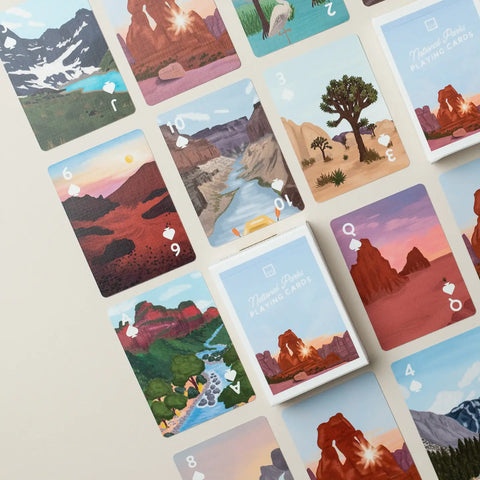 NATIONAL PARKS playing cards