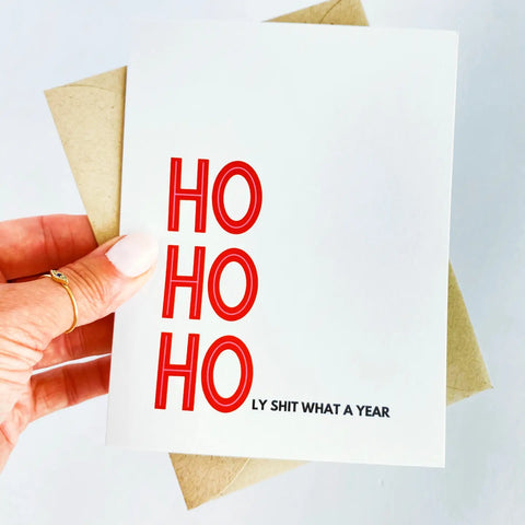 HO HO HOLY SH*T card