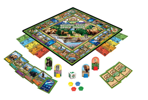 NATIONAL PARKS OPOLY JUNIOR board game