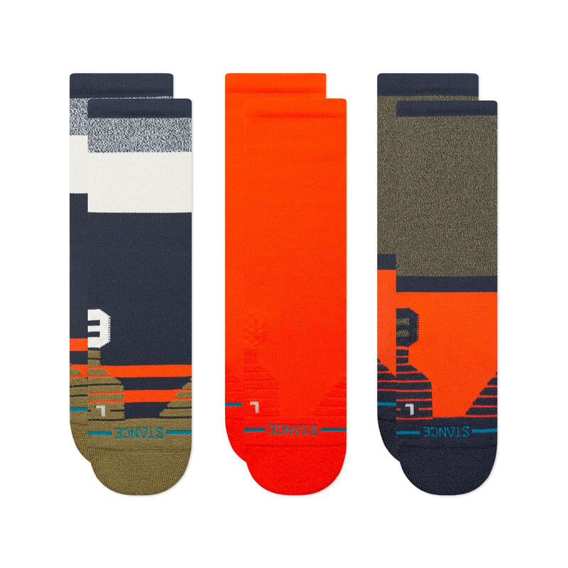 PERFORMANCE mid crew socks 3 pack