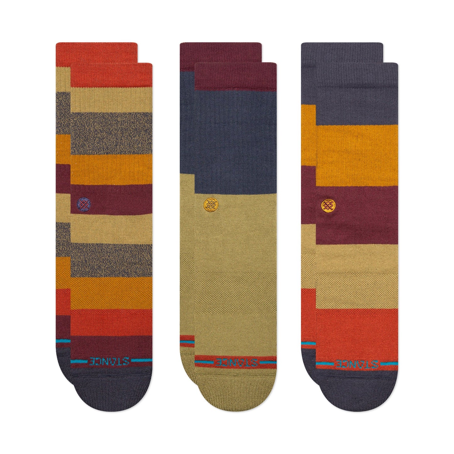 CABIN FEVER crew socks 3 pack