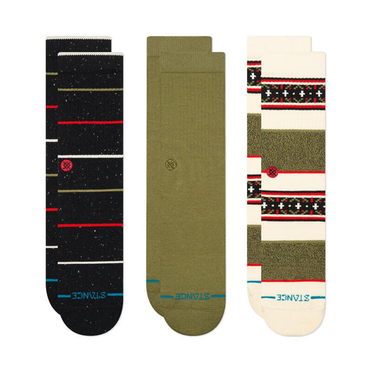 GREETINGS crew socks 3 pack