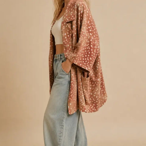 FAWN'S FORTUNE relaxed blazer