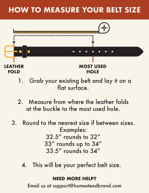 1" ESSENTIAL BLACK leather belt