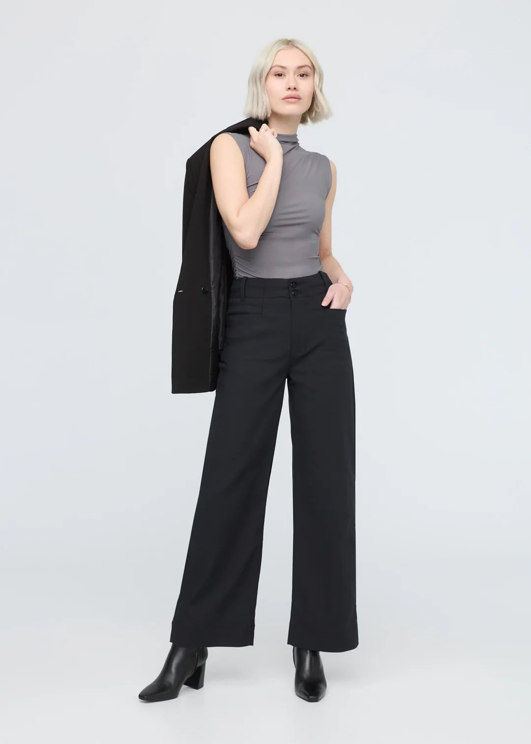 NUSTRETCH high rise trouser