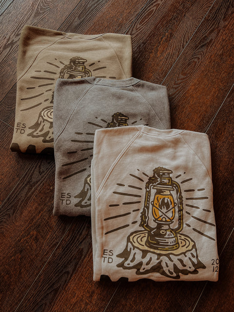 MOSS LANTERN crewneck