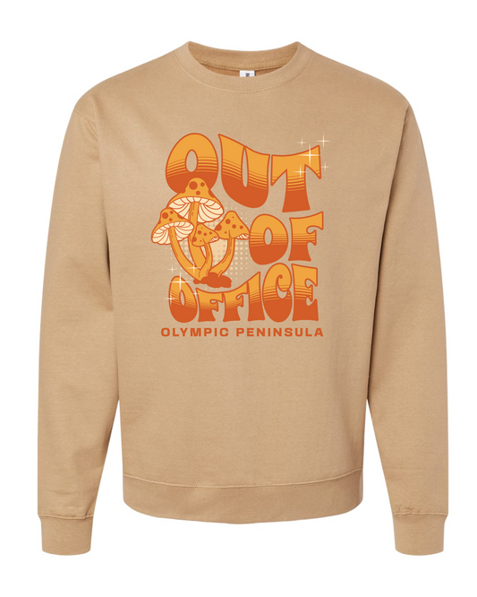 OUT OF OFFICE OLYMPIC PENINSULA crewneck