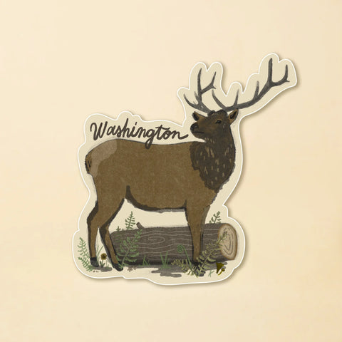 WA ELK sticker