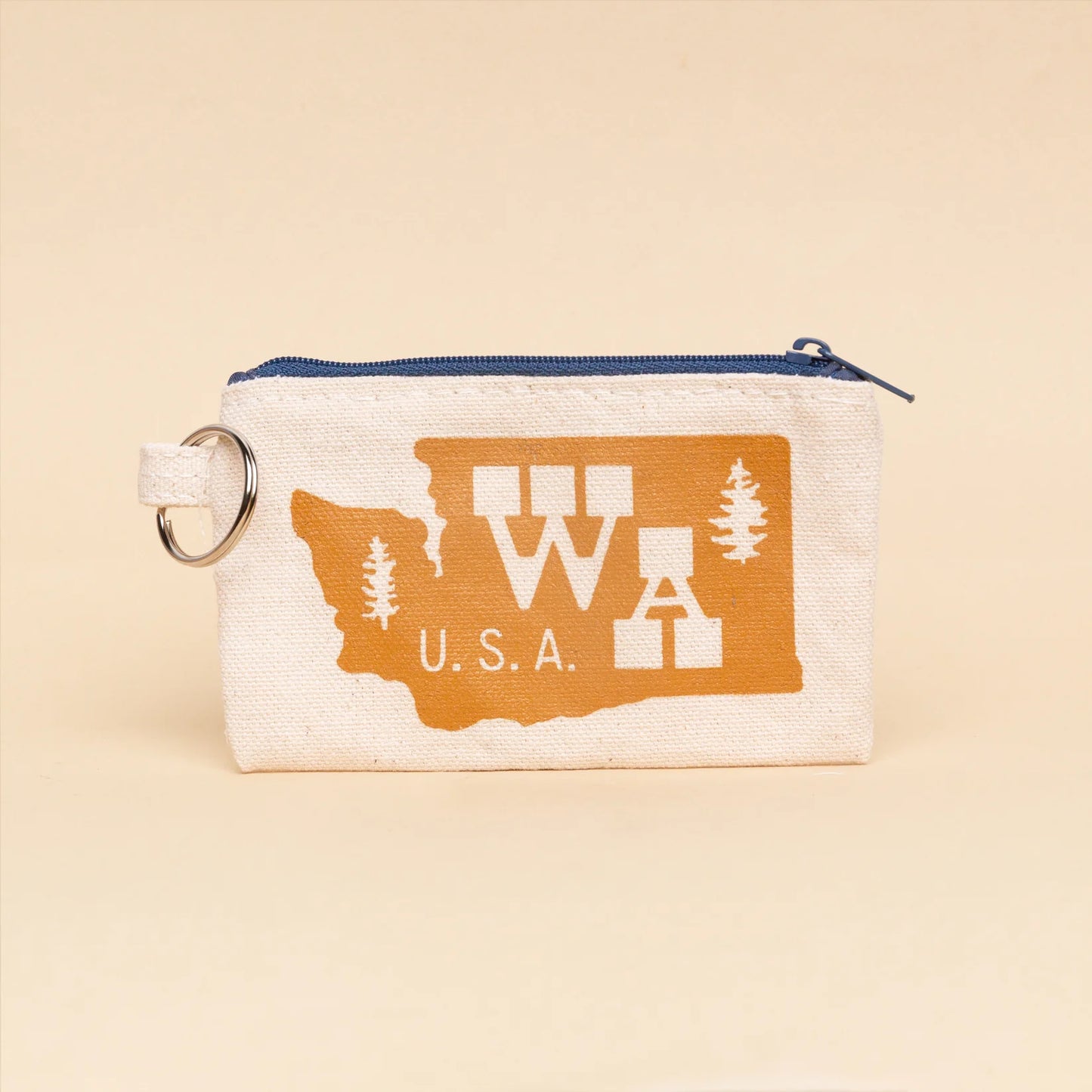 WA STATE zip pouch