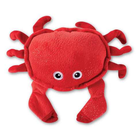 CRABBY CAKES plush dog toy