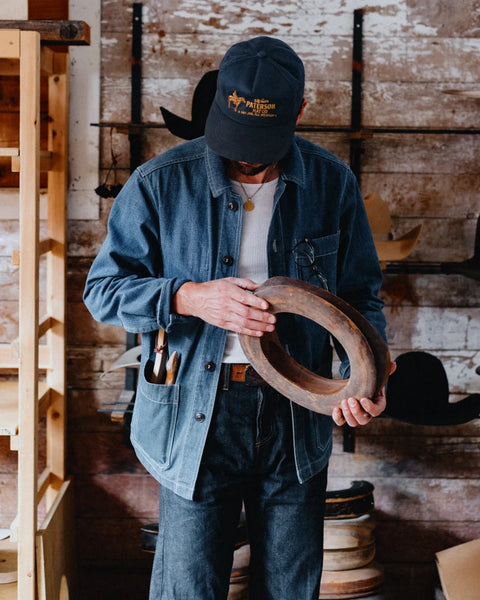 NIGHTFALL denim chore coat