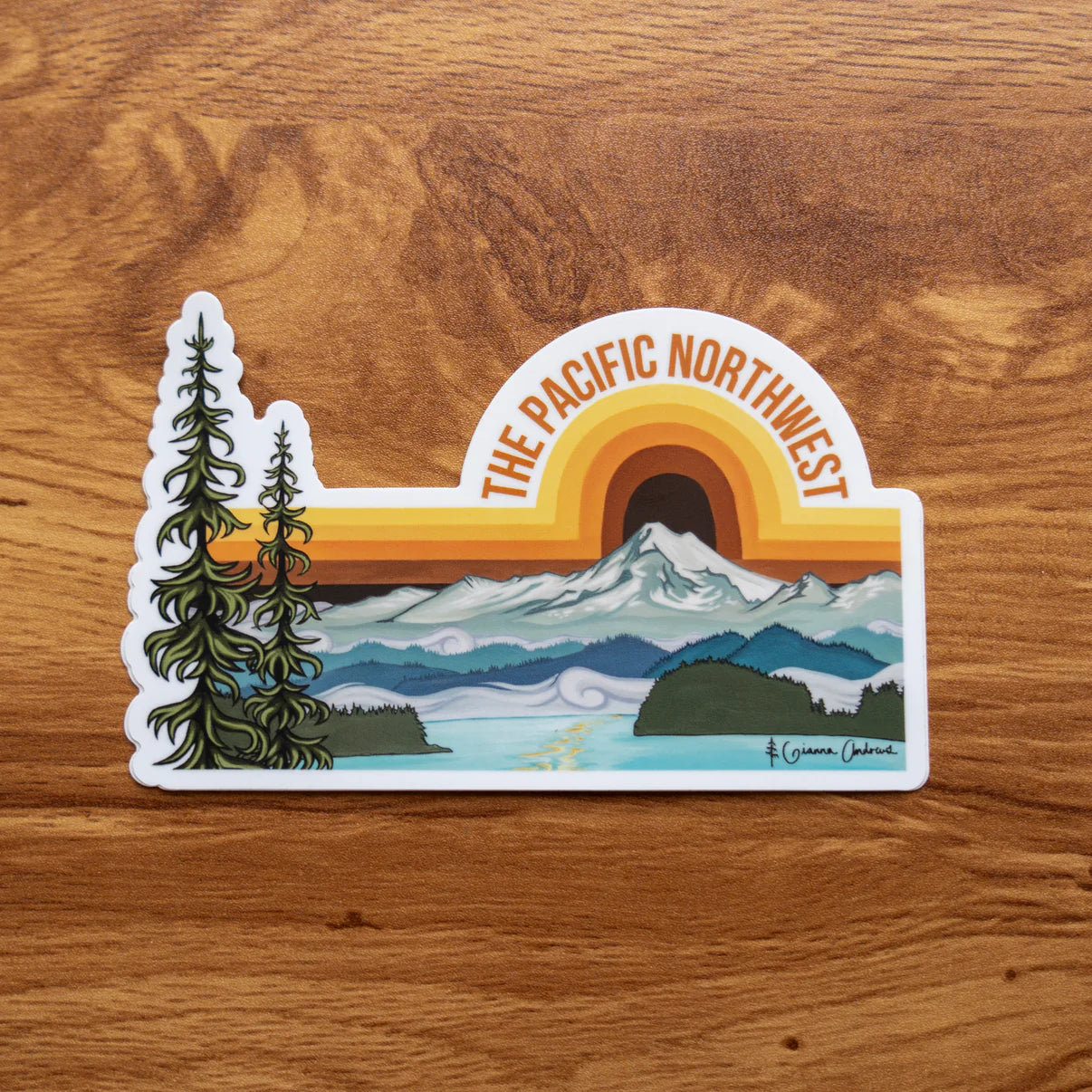 THE PACIFIC NORTHWEST sticker