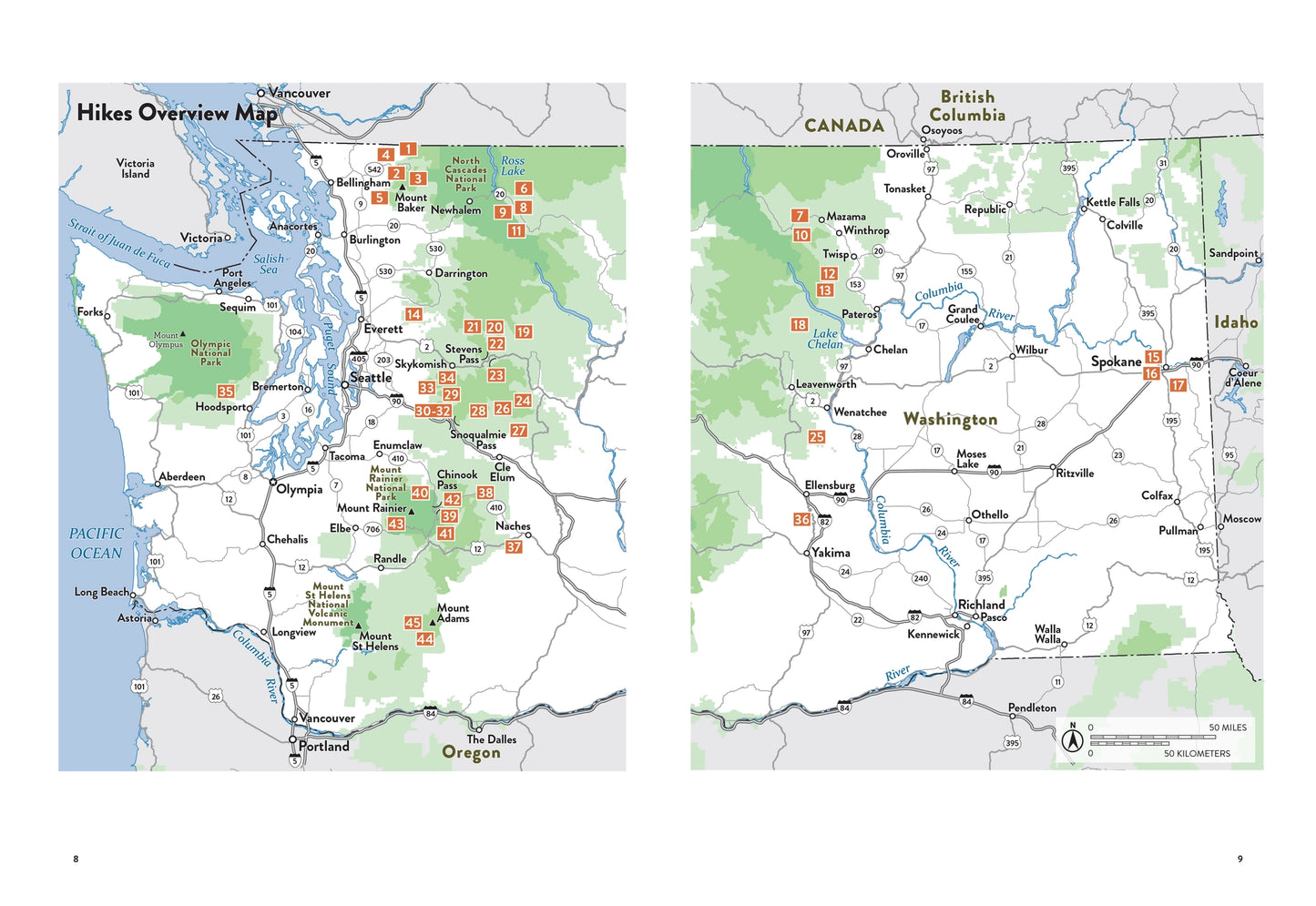 FALL COLOR HIKES WASHINGTON book