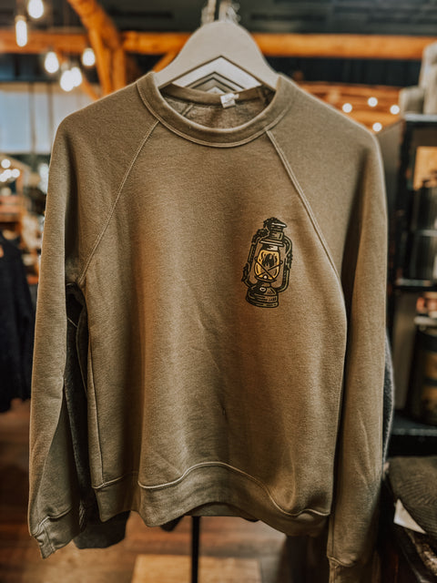 MOSS LANTERN crewneck