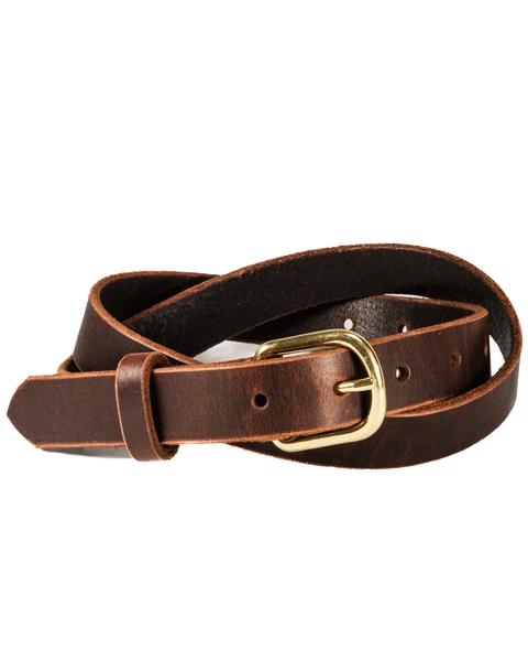 HOMESTEAD 1" leather belt