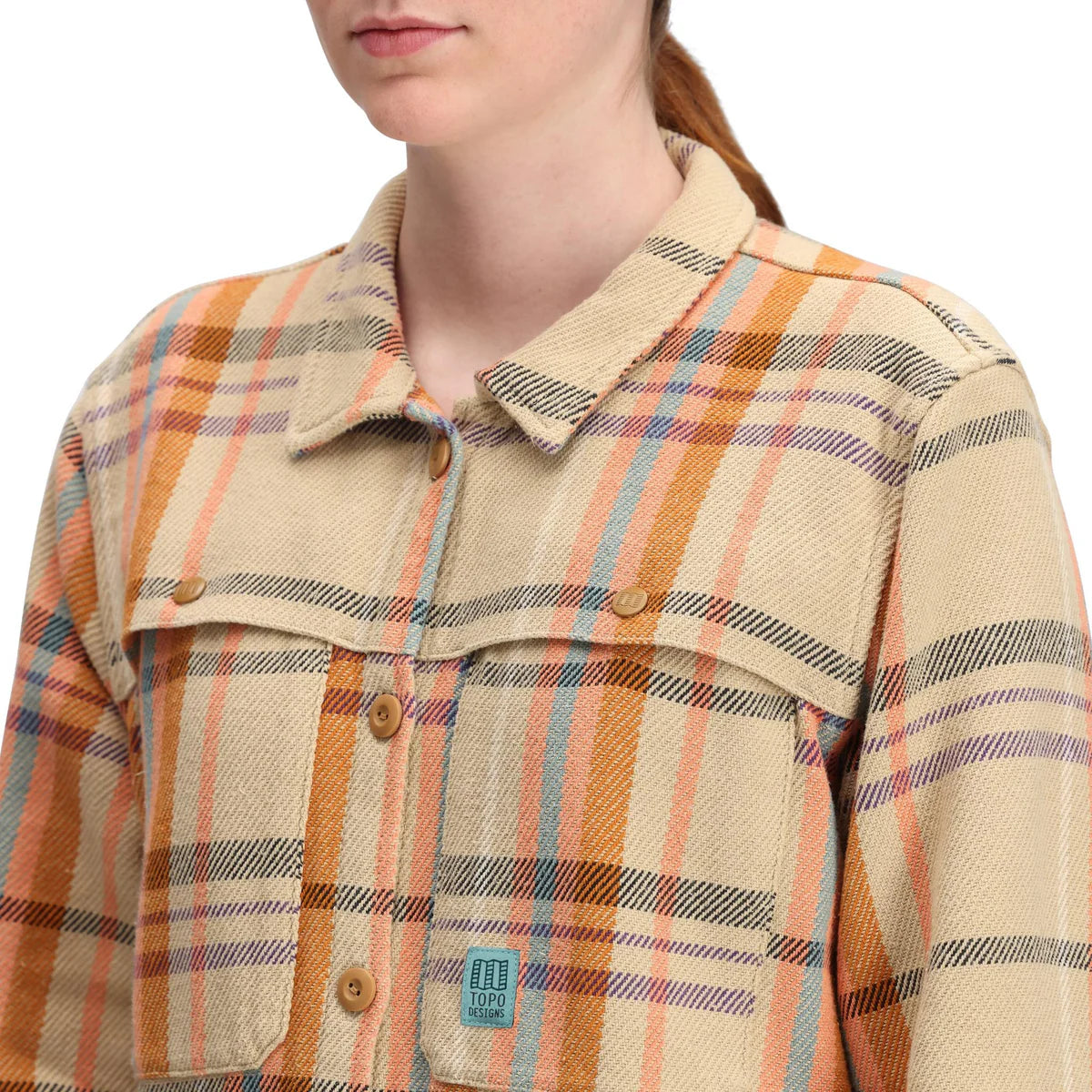 MOUNTAIN PLAID women's shirt jacket