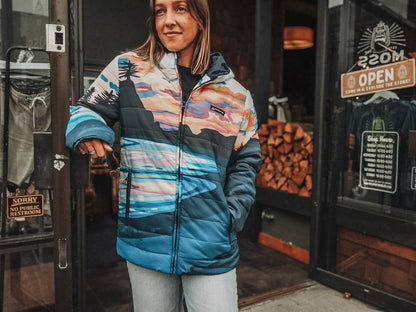 GIANNA ANDREWS x THE GREAT PNW puffy jacket