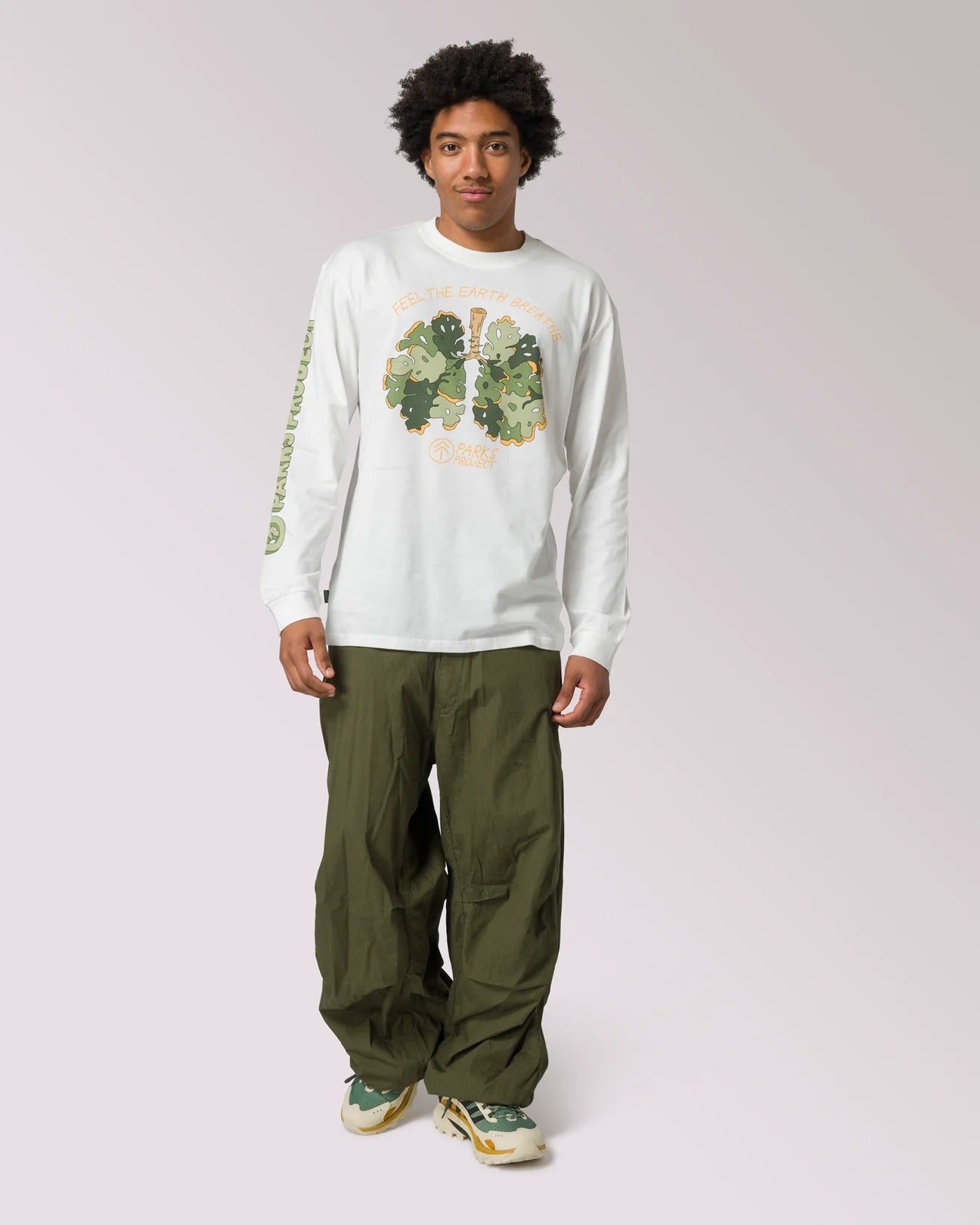 LICHEN BREATHE long sleeve tee