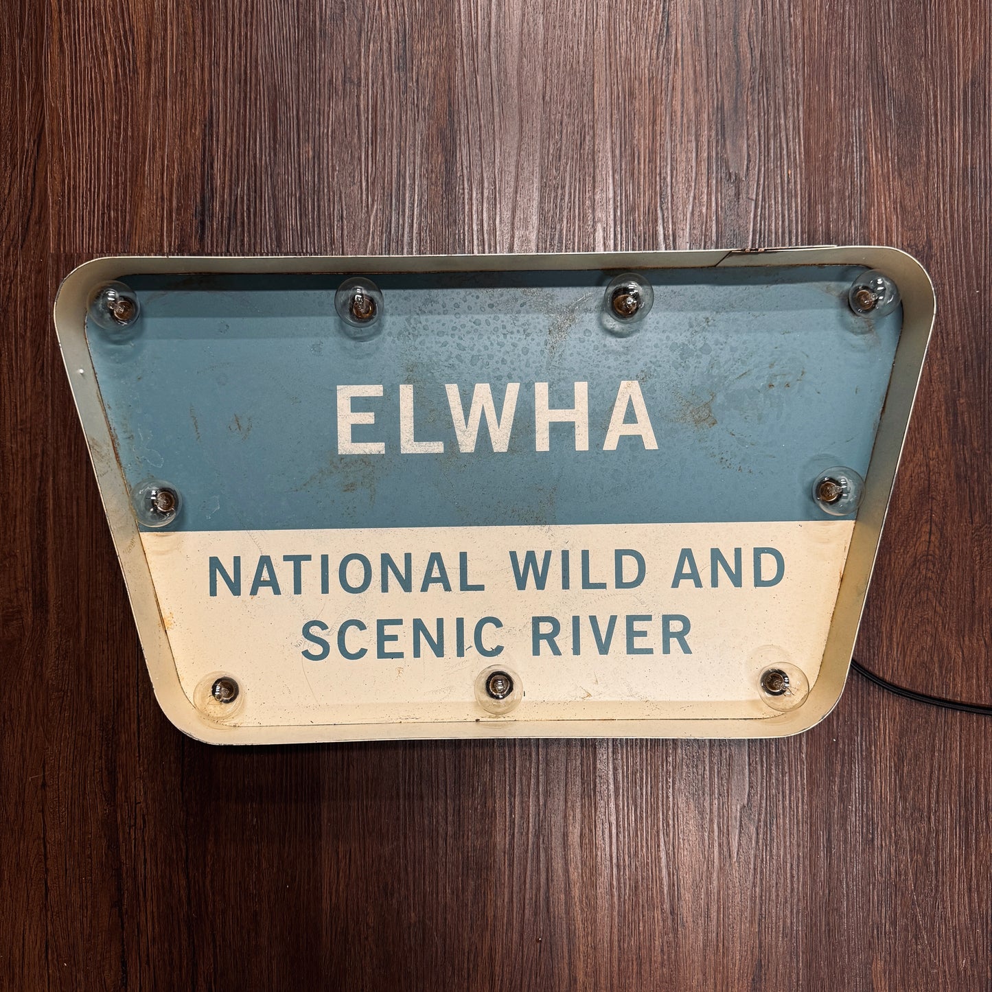 OLYMPIC PENINSULA RIVERS marquee signs