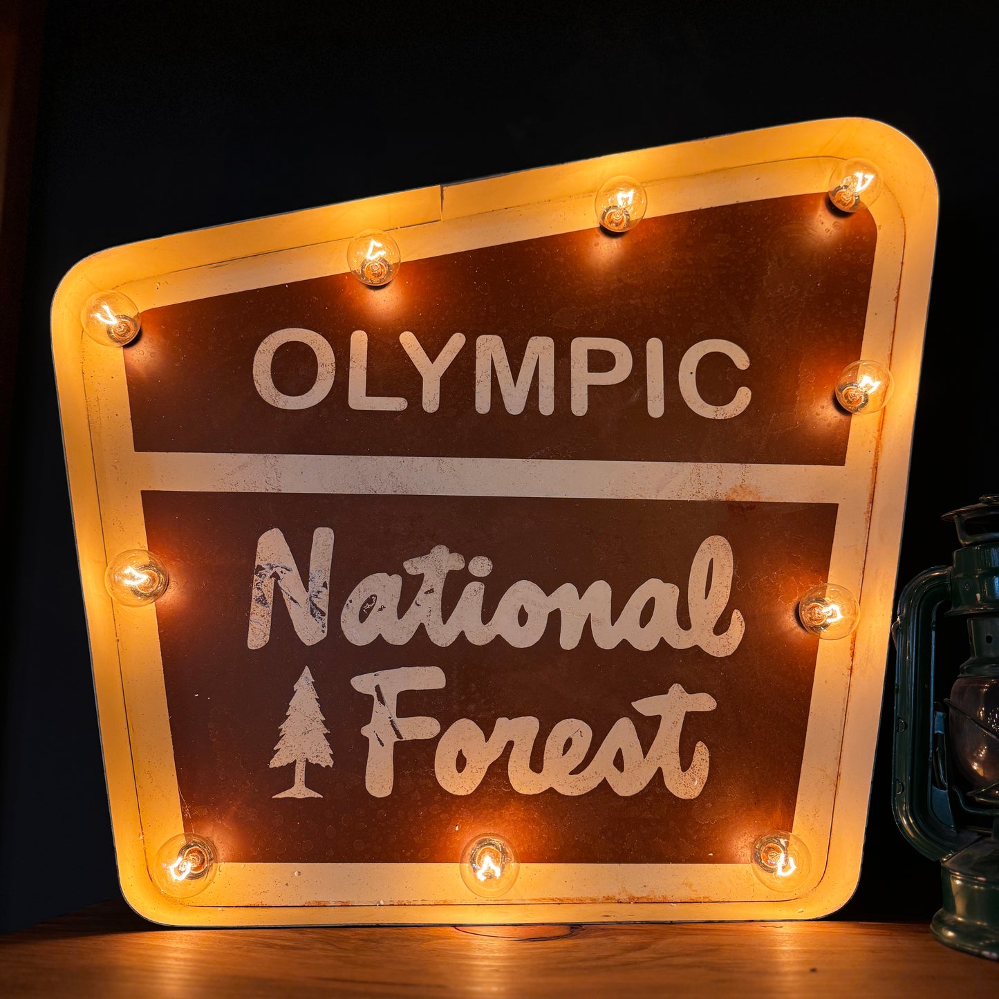 OLYMPIC NATIONAL FOREST marquee signs