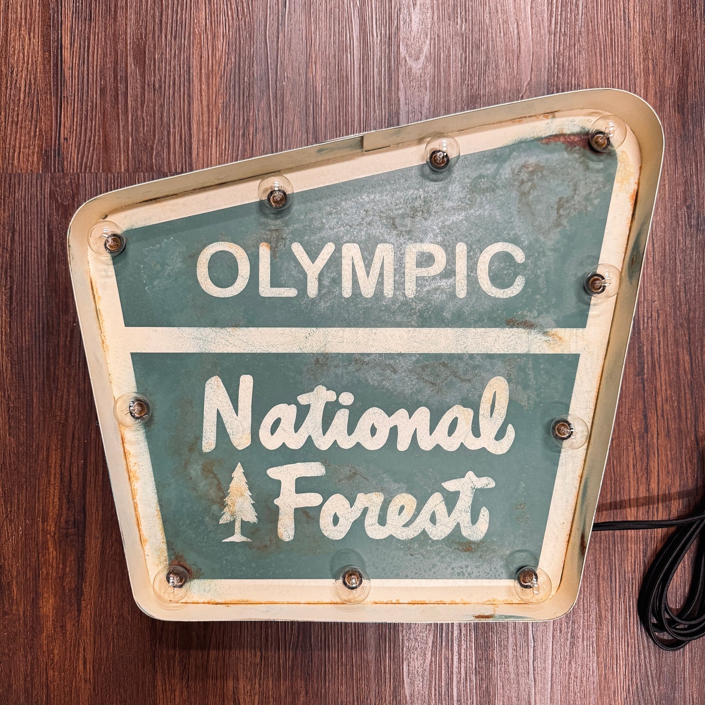 OLYMPIC NATIONAL FOREST marquee signs