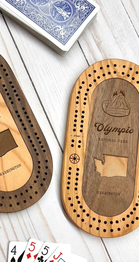 ONP travel cribbage board