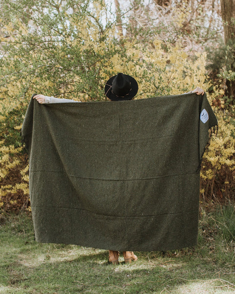 HUMBOLDT handwoven throw blanket