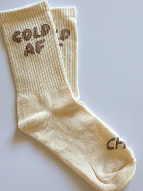 COLD AF socks