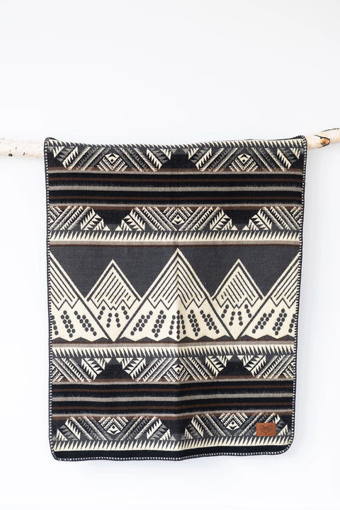 THE MOUNTAINS baby blanket