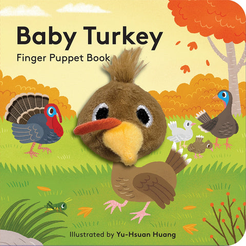 BABY TURKEY finger puppet book