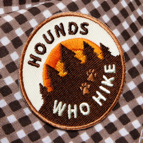 HOUNDS WHO HIKE pup patch